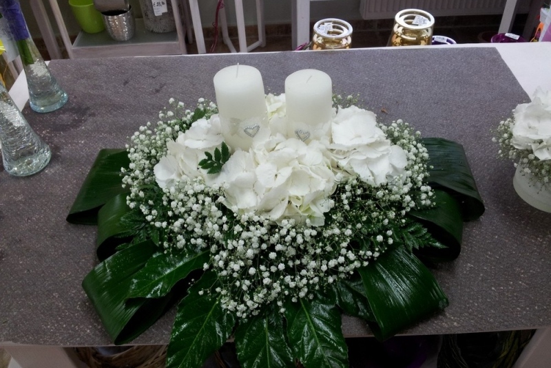 Svadobné kytice výzdoba